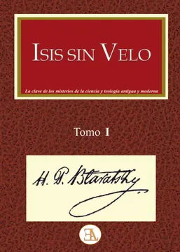 Portada de Isis sin velo Tomo I